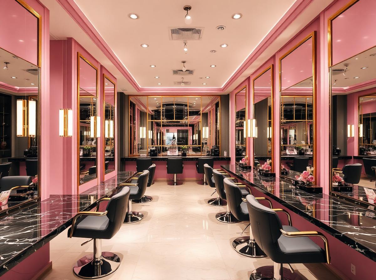 Salon interior